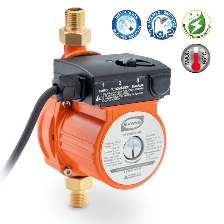 Bomba presurizadora 120 W. | BP120W15-090 - Imagen 3