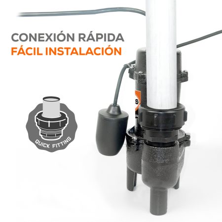 Motobomba para agua con sólidos | SV2ME040 - Imagen 3
