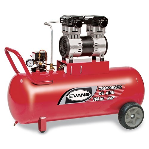 Compresor de Aire 2 HP 108L. EL100ME200108 Evans Colombia