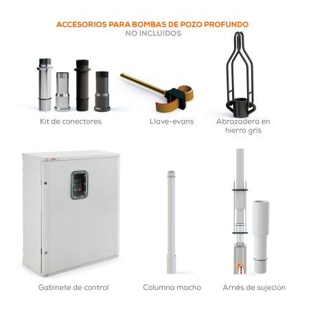 Pozo Profundo 25 GPM de 1.5 HP 110V | SD425ME150F3 - Imagen 6