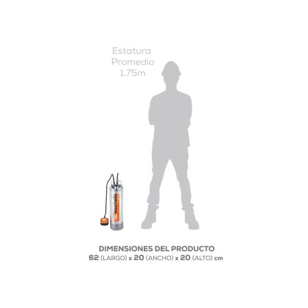 Bomba para Cisterna 2 HP INOX. | SSX4ME200G2-FI - Imagen 6