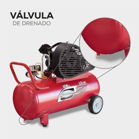 Compresor 1 etapa 1.5 HP | E13VME150-108 - Imagen 3
