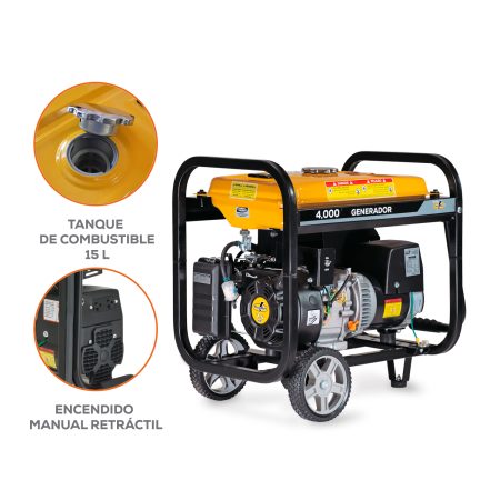 Generador 4,000 W 7.5 HP | G40MG0750TH - Imagen 3