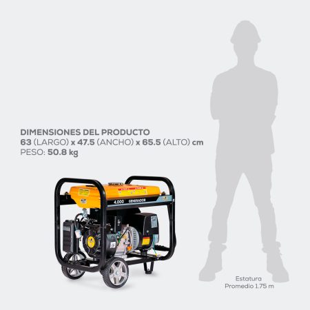 Generador 4,000 W 7.5 HP | G40MG0750TH - Imagen 6