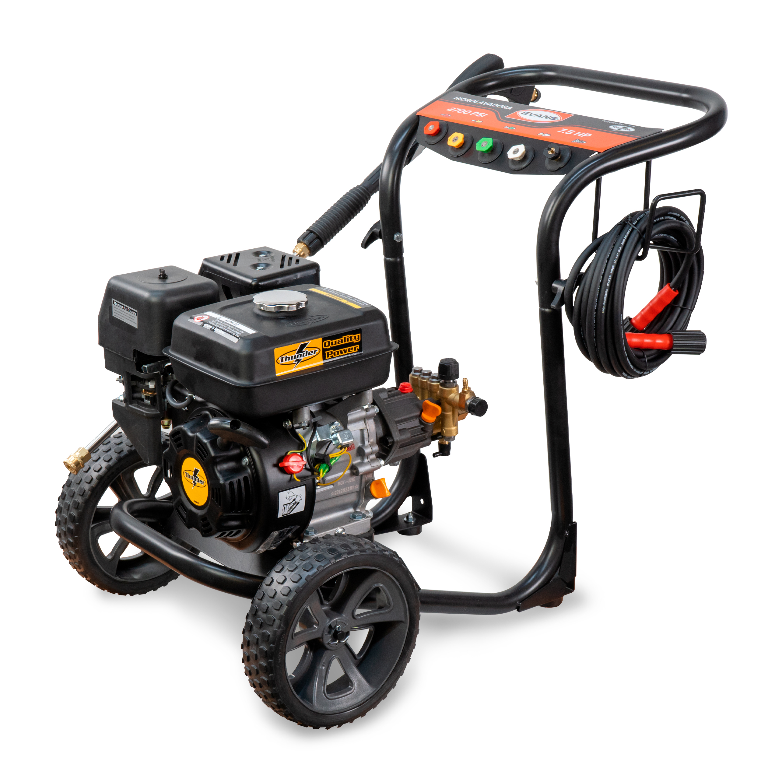 Hidrolavadora 2,700 PSI Thunder. | HC12L27MG0700TH