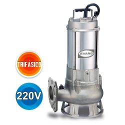 Bomba Inox.para Lodos 2Hp | SV3ME0200G-I
