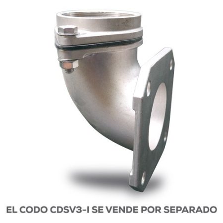 Bomba Inox.para Lodos 2Hp | SV3ME0200G-I - Imagen 3
