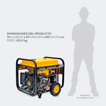 Generador 9 500 Watts | G95MG1800THWAE - Imagen 6