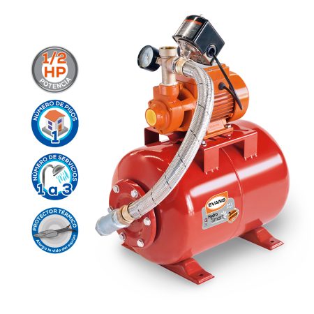 Sistema de presión 1/2 HP + 24L. | EAP050-024HE - Imagen 2