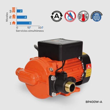 Bomba de 400 Watts automática. | BP400W-A - Imagen 2