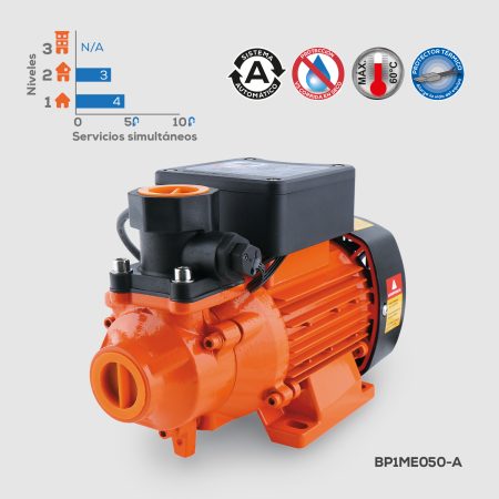 Bomba periférica 1/2 HP automática | BP1ME050-A - Imagen 2