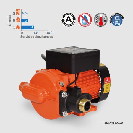 Bomba de 200 Watts automática. | BP200W-A - Imagen 2
