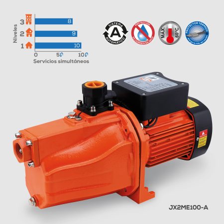 Bomba Jet 1 HP automática. | JX2ME100-A - Imagen 3