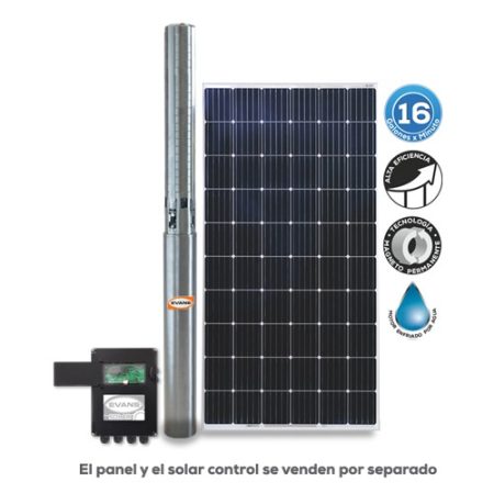 Bomba Solar 3 Hp 60 lpm a 105 m | SOLAR-POWER-60 - Imagen 2