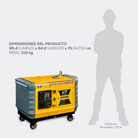 Generador Monofásico 7kW. | GS085MD1200TH - Imagen 6