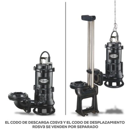 Bomba Para Lodos 2 hp. | SV3ME0200G2P - Imagen 5