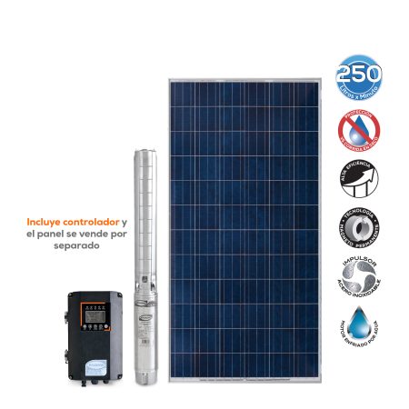 Bomba Solar 5 Hp 250 lpm | SOLAR-MASTER250 - Imagen 2