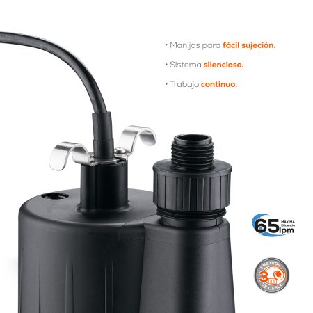 Bomba para fuente 1/3 HP | AQUA250W - Imagen 3