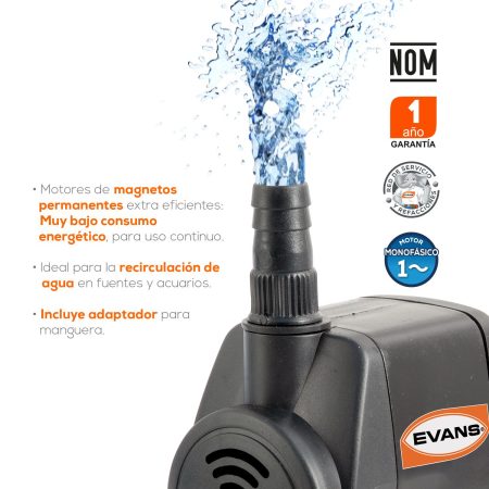 Bomba para fuente 16 W. | AQUA18W - Imagen 2