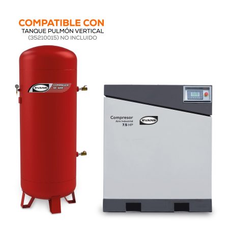 Compresor de tornillo 7.5HP 220V - Imagen 3