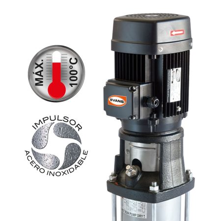 Bomba multietapa vertical 2HP - Imagen 4