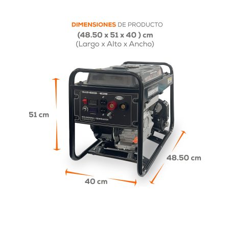 SOLDADORA/GENERADOR 180A/2KVA - Imagen 5