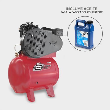 Compresor 2 etapas 14HP 300L - Imagen 5