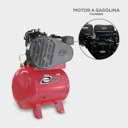 Compresor 2 etapas 14HP 300L - Imagen 3