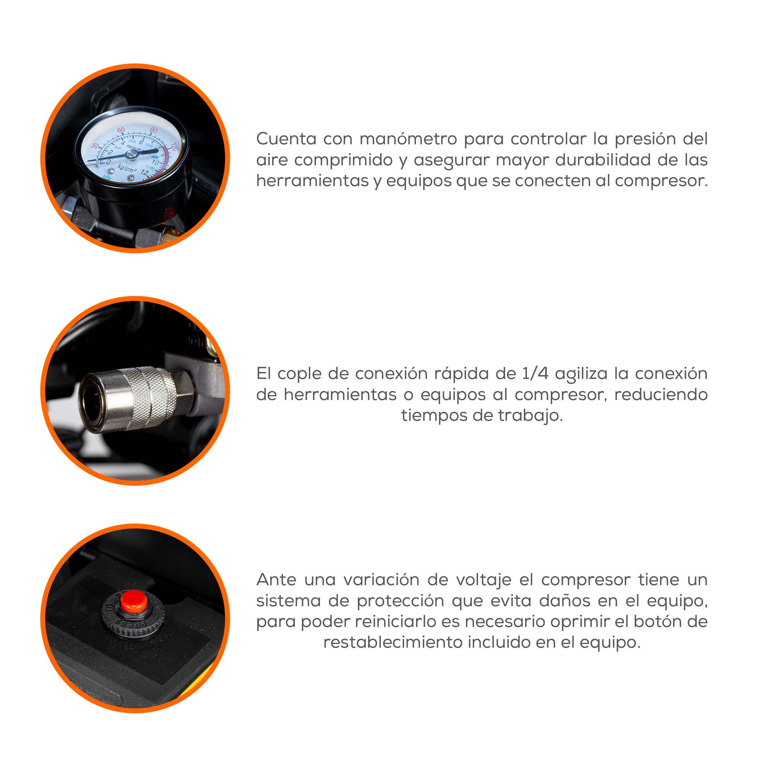 PaintAir 2HP 50L 120V - Imagen 2
