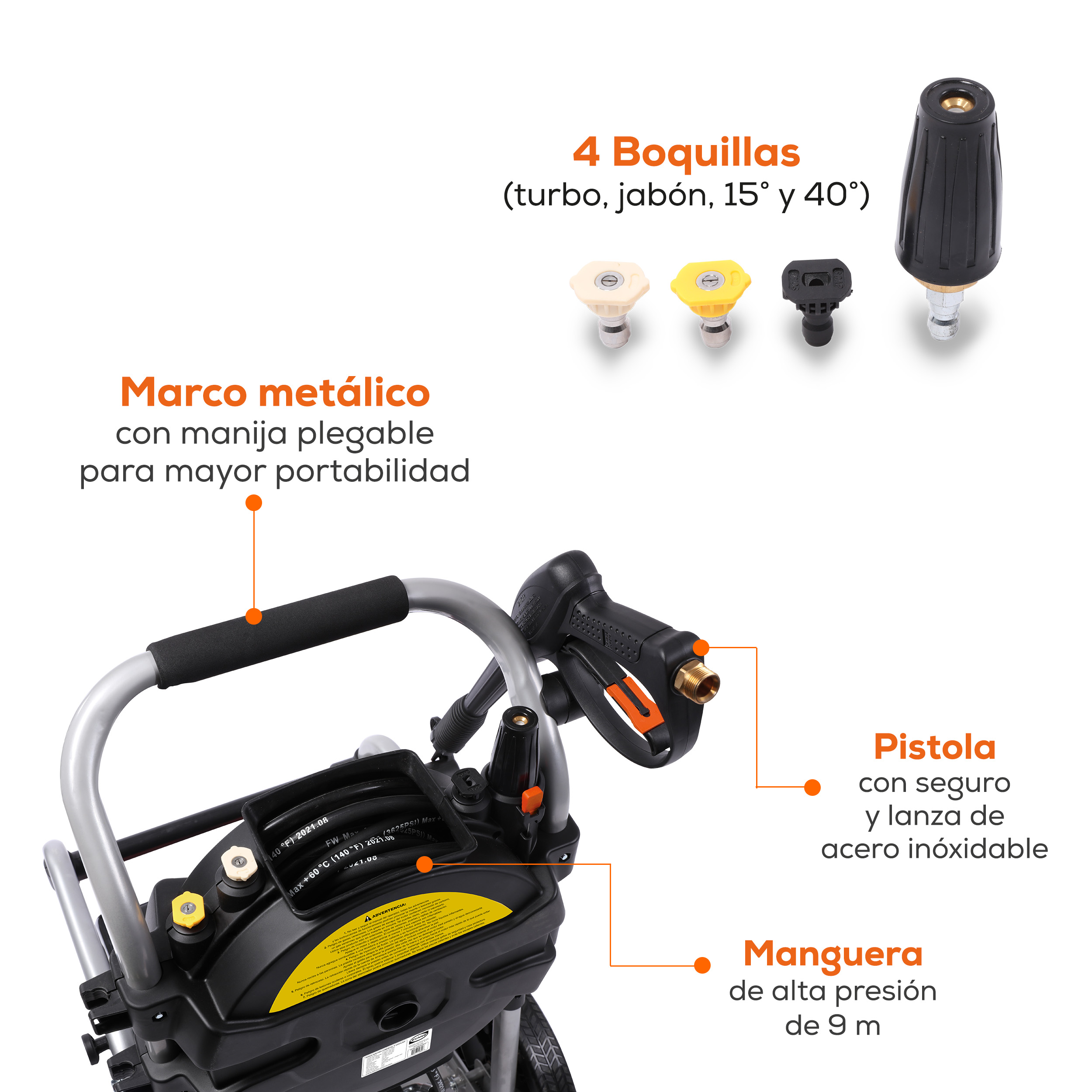 Hidro gasolina 6.50HP Thunder - Imagen 3