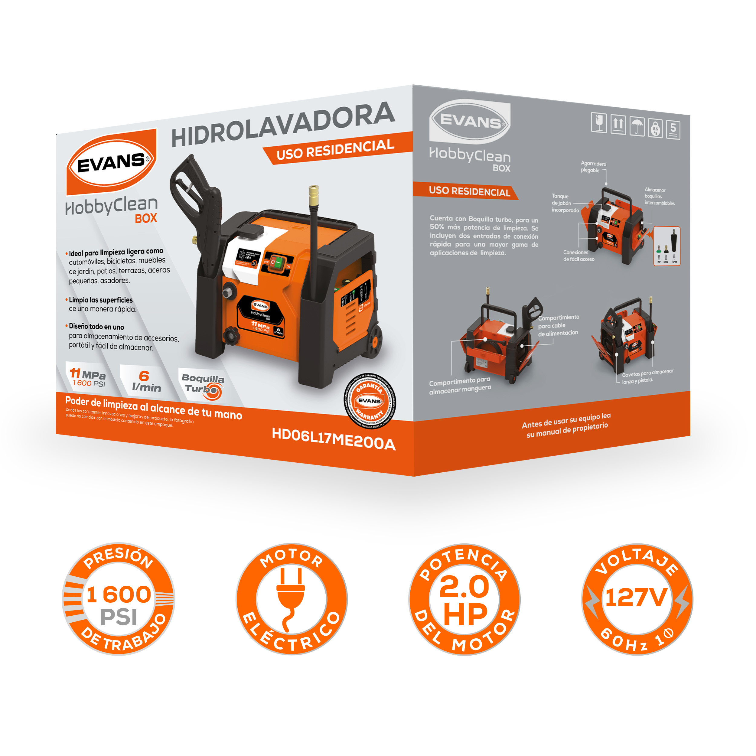 Hobby Clean Box 2HP 120V - Imagen 4