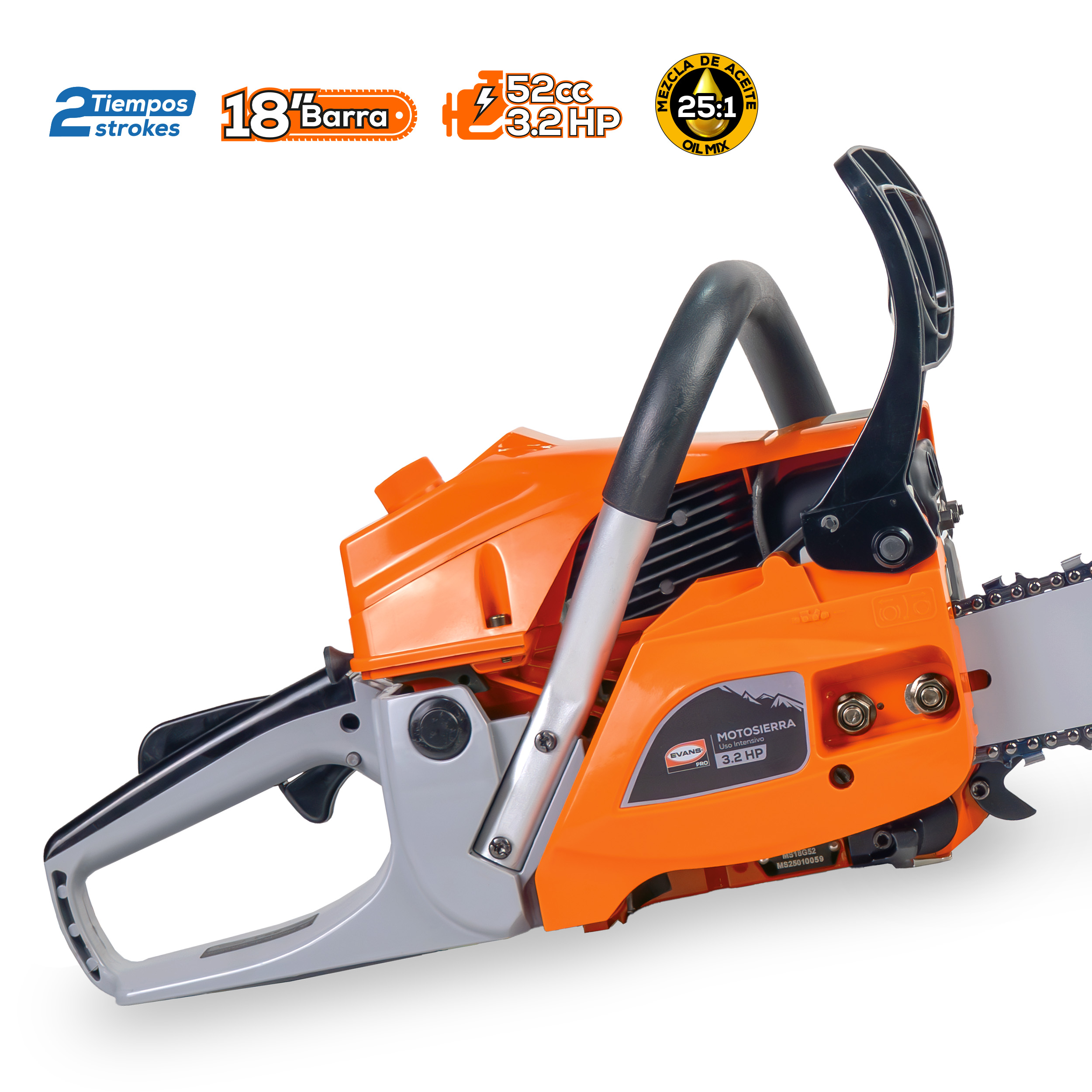 Motosierra 18" 52cc | MS18G52 - Imagen 2