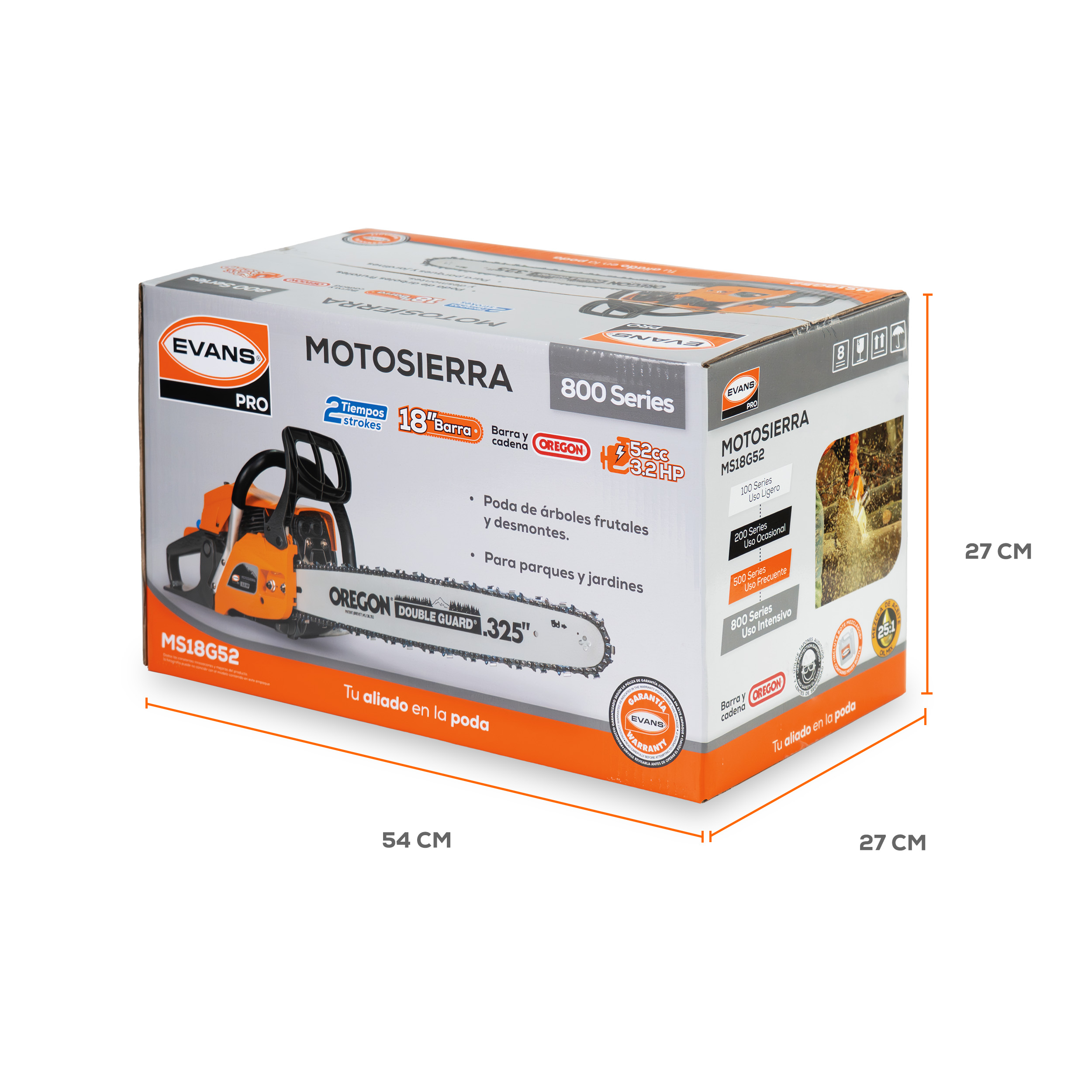 Motosierra 18" 52cc | MS18G52 - Imagen 6
