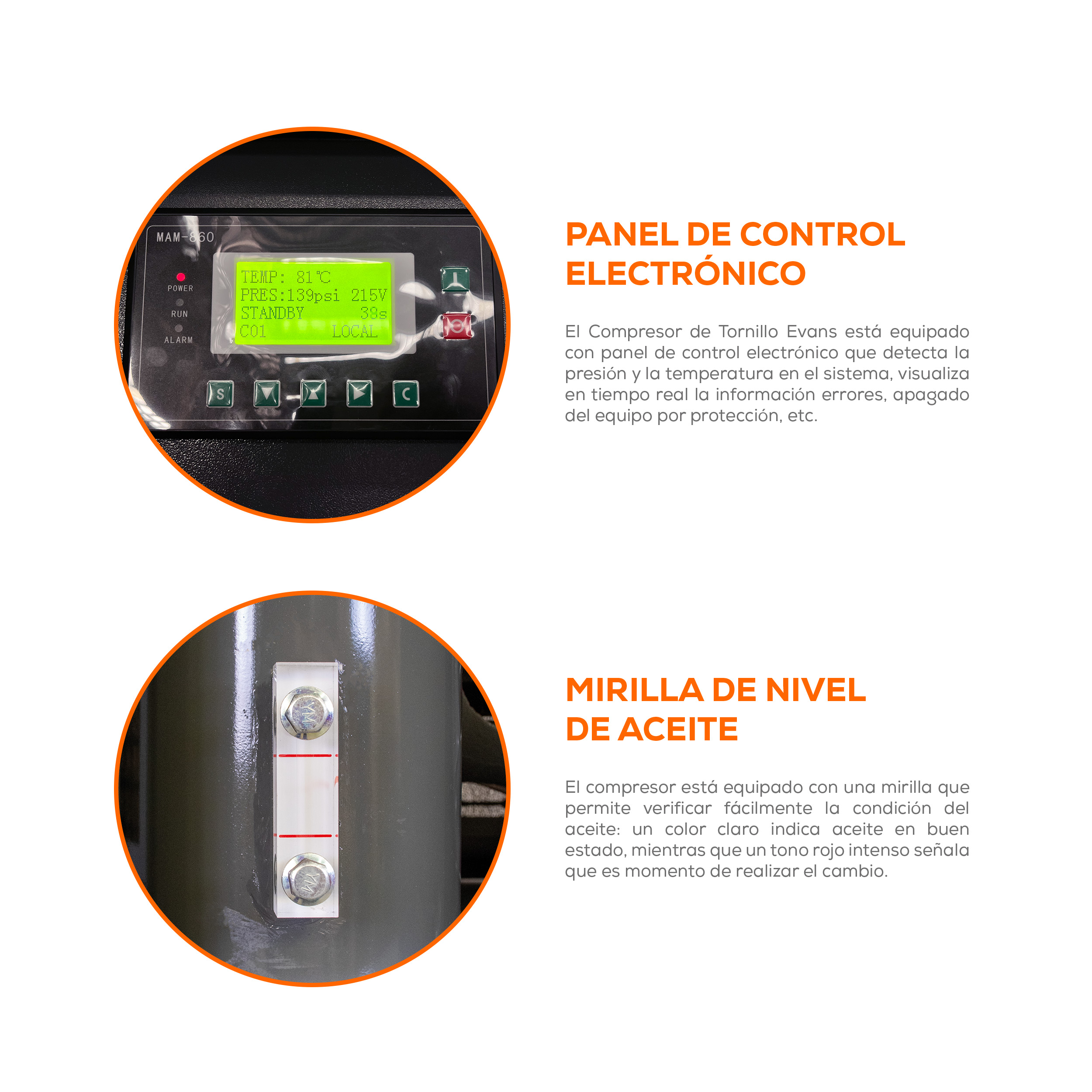 Compresor 10HP 500L 220V | Evans Colombia