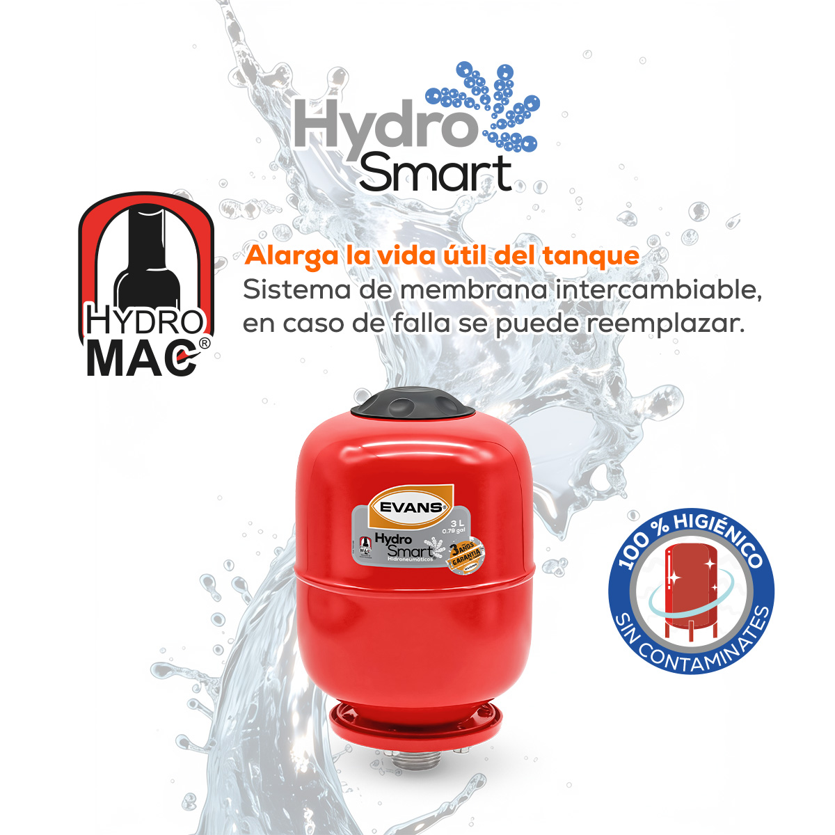 Tanque lineal de 3L - Imagen 2