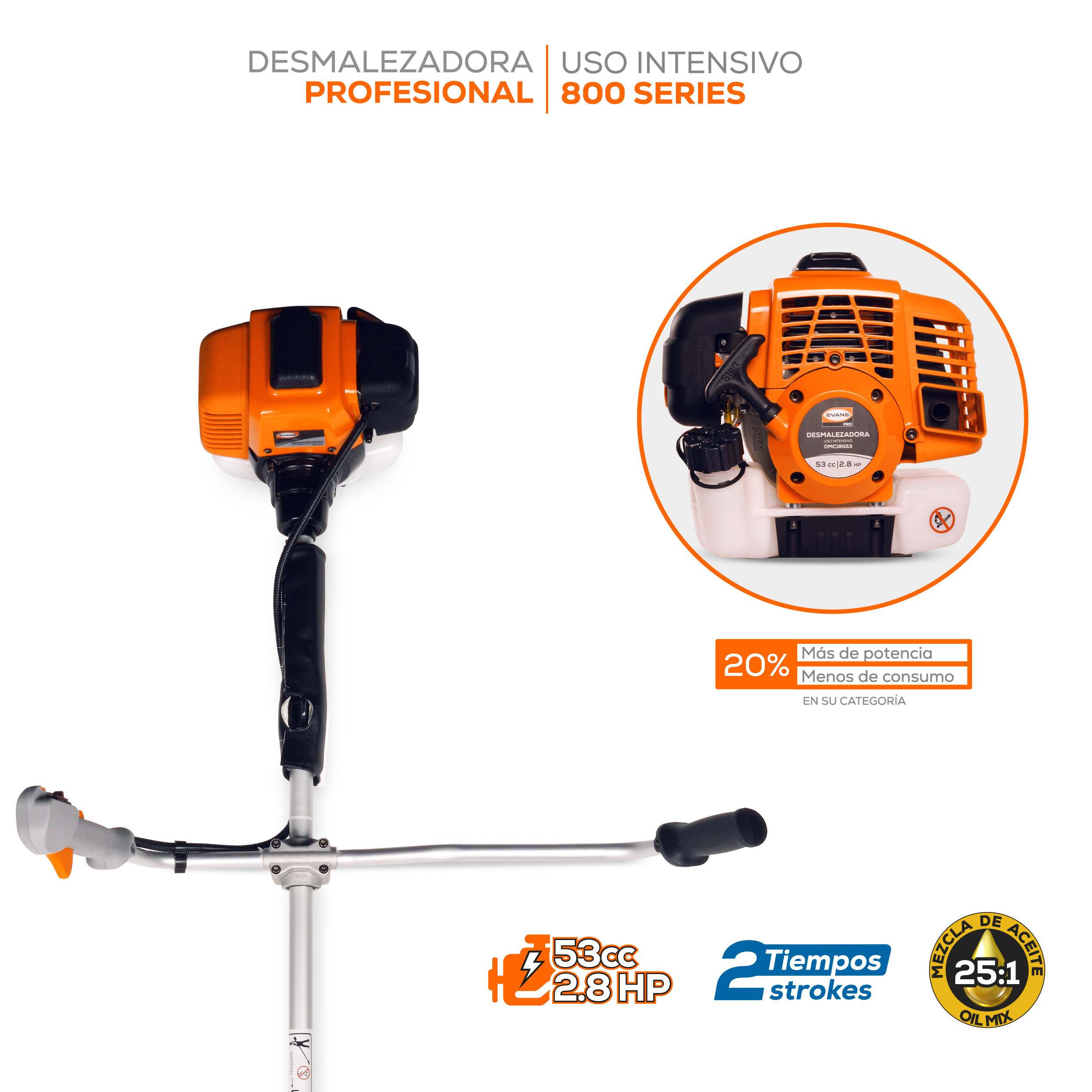Guadaña Profesional | DMC18G53 - Imagen 3