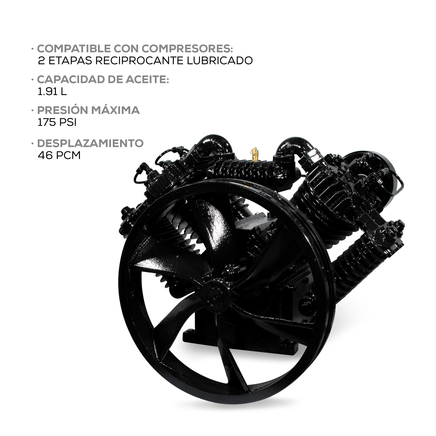 Compresor lubricado 2 E 46 pcm - Imagen 4