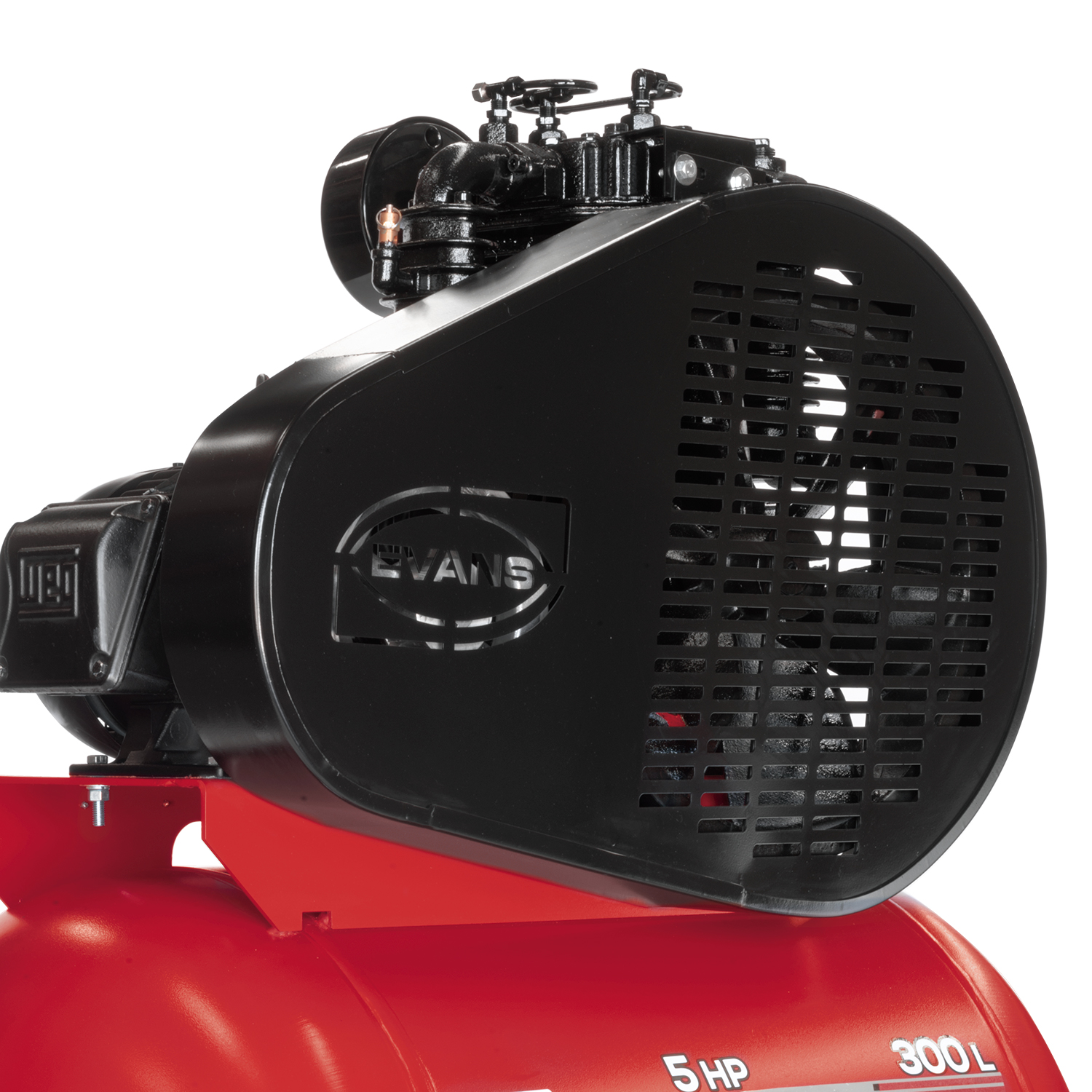 Compresor 2 etapas 5HP 300L - Imagen 2