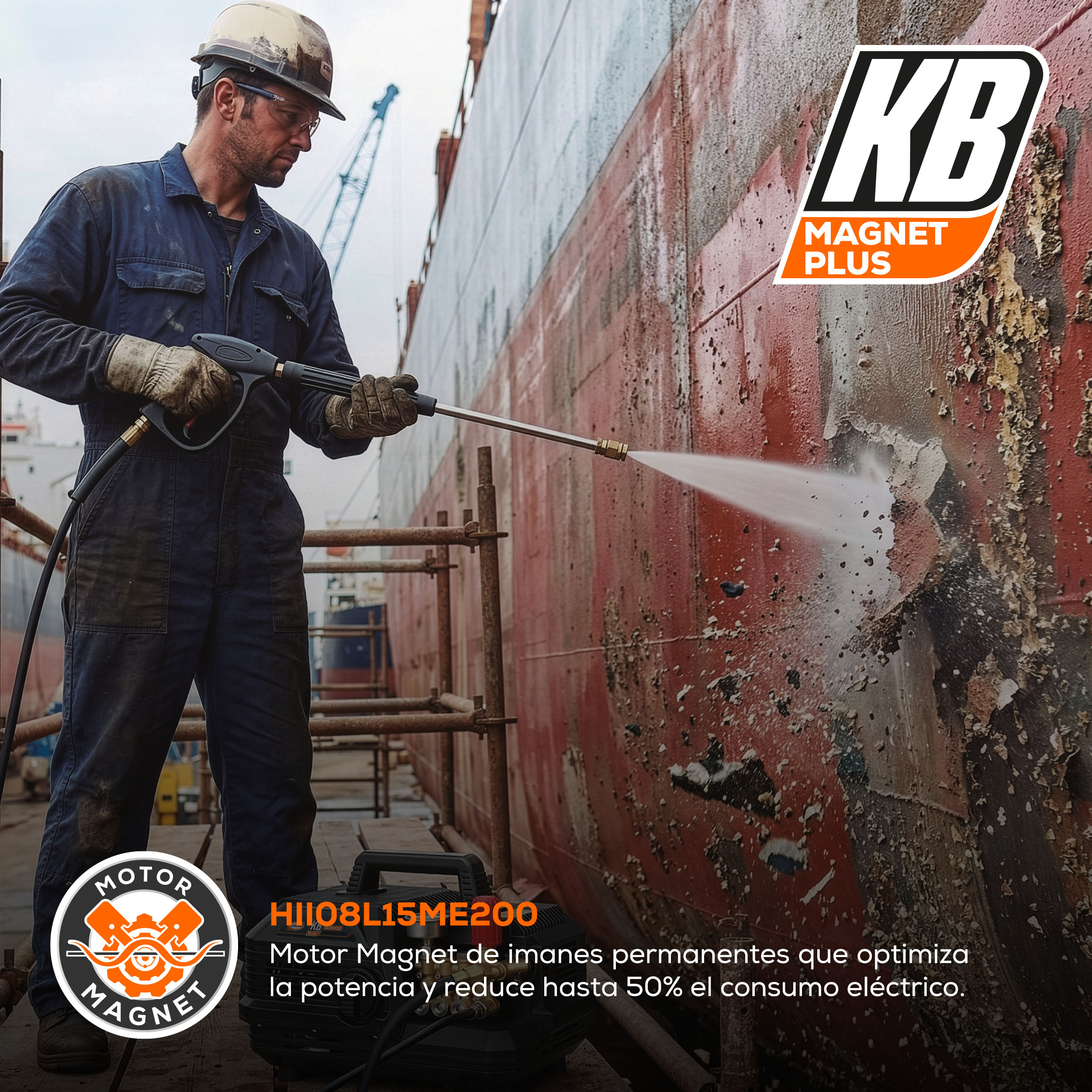 KB Magnet Plus 3HP 120V - Imagen 7